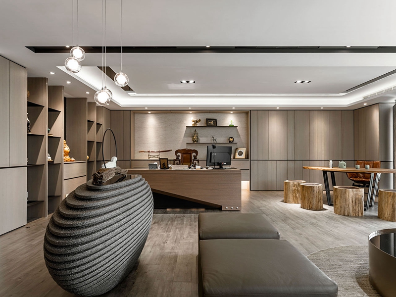 老板办公室装修三大要点，办公室工作区域的照明设计应注意哪些？