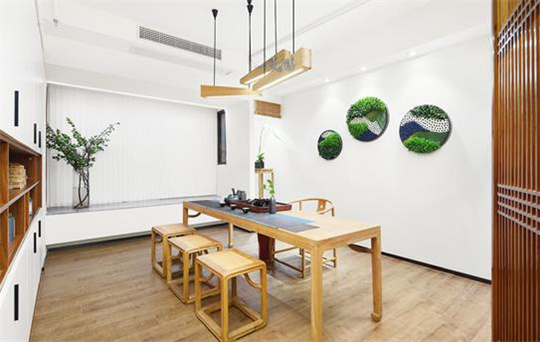 上海禅意极简办公室装修风格，